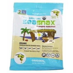 SeaSnax Premium Roasted Seaweed Snack - Original