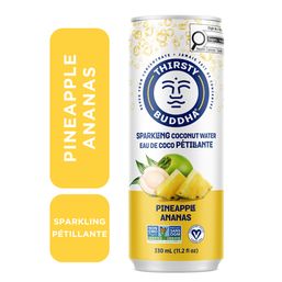 Thirsty Buddha Sparkling Coconut Water - Pineapple