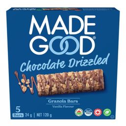 Made Good Chocolate Drizzled Granola Bars - Vanilla Flavour Org Pack
