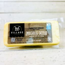The Village Cheese Company Cheese - Aged Smokehouse Cheddar