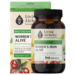 Living Alchemy WOMENS IRON Alive Blood and Energy Builder