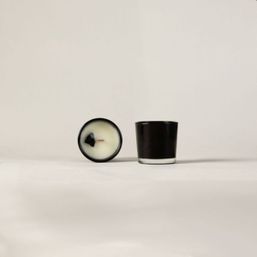 LA LUNA Inner Strength Obsidian Candle