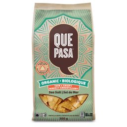 Que Pasa Thin and Crispy Tortilla Chips - Sea Salt