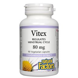 Natural Factors Vitex - 80 mg