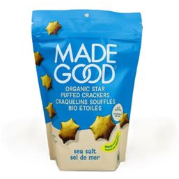 Made Good Star Puffed Crackers - Sea Salt Org