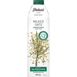 Elmhurst Unsweetened Oat Beverage