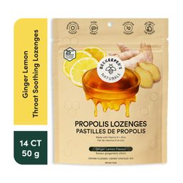 Beekeeper's Naturals Propolis Lozenges Lemon Ginger