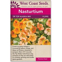 West Coast Seeds Seeds - Tip Top Alaska Mix Nasturtiums
