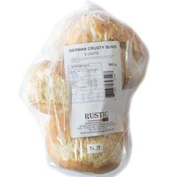 Rustic Sourdough Bakery German Crusty Buns