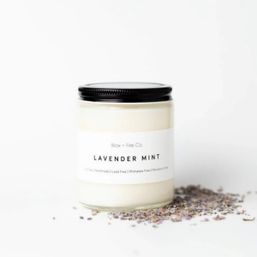 Wax + Fire Lavender Mint Soy Candle