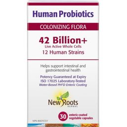 New Roots Herbal Human Probiotics 42 Billion +