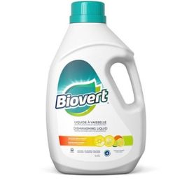 Bio-Vert Dishwashing Liquid Citrus Fresh Scent 4.43 L