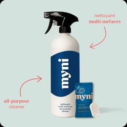 MYNI All Purpose Cleaner Starter Kit (750mL bottle + tab)