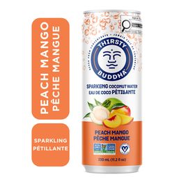 Thirsty Buddha Sparkling Coconut Water Peach Mango