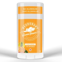 Green Beaver Natural Deodorant Stick - Citrus