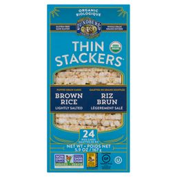 Lundberg Thin Stackers - Brown Rice