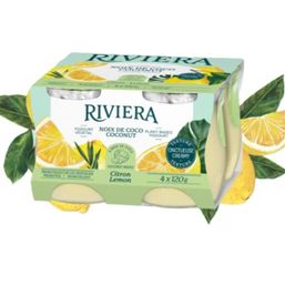 Riviera Coconut Milk Yogurt - Lemon Petit Pot