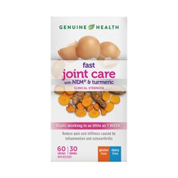 Genuine Health Fast Joint Care with NEM & Turmeric