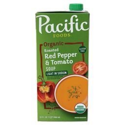 Pacific Soup - Roasted Red Pepper & Tomato Soup Lightly Salted