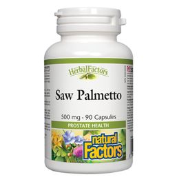Natural Factors HerbalFactors Saw Palmetto - 500 mg