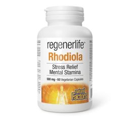 Natural Factors Regenerlife Rhodiola 500mg