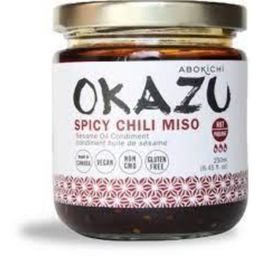 Abokichi Okazu Miso Sauce - Spicy Chili