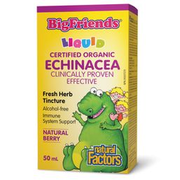 Natural Factors Big Friends Echinacea No Alcohol Tincture