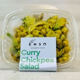 Enso Japanese Eats Curry Chickpea Salad