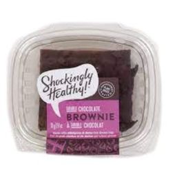 Shockingly Healthy Double Chocolate Brownie