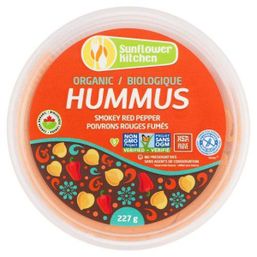 Sunflower Kitchen Hummus - Smokey Red Pepper