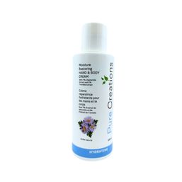 Pure Creations Hydrating, Moisture Restoring Hand & Body Cream Moisturizer