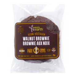Sweets From the Earth Walnut Brownie