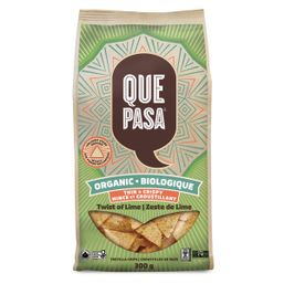 Que Pasa Thin and Crispy Tortilla Chips - Twist of Lime