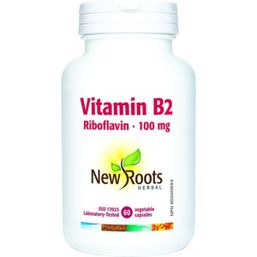 New Roots Herbal Vitamin B2 Riboflavin 100mg