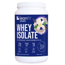 LeanFit Whey Protein Isolate - Vanilla