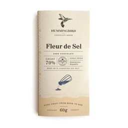 Hummingbird Single Origin Fleur de Sel 70% Dark Chocolate Bar