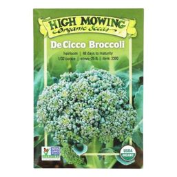 High Mowing Organic Seeds De Cicco Broccoli