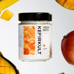 KEFIRKULT Mango Coconut Kefir Yogurt