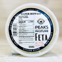 Peaks & Pasture Buffalo Feta