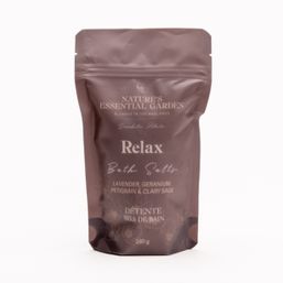 Nature's Essential Garden Aromatherapeutic Bath Salts - Relax