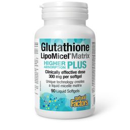 Natural Factors Glutathione LipoMicel Matrix 300mg
