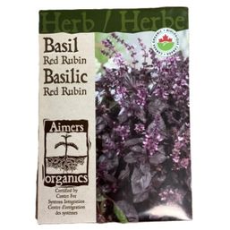 Aimers Organics Red Rubin Basil