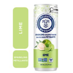 Thirsty Buddha Sparkling Coconut Water Lime