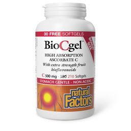 Natural Factors BioCgel C 500 mg