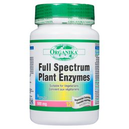 Organika Full Spectrum Plant Enzymes - 500 mg