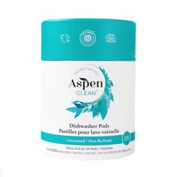 AspenClean Dishwasher Pods - Unscented
