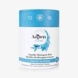 AspenClean Laundry Detergent Pods - Unscented