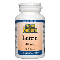 Natural Factors Lutein - 40 mg