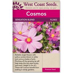 West Coast Seeds Flower Seeds - Sensation Mix Cosmos