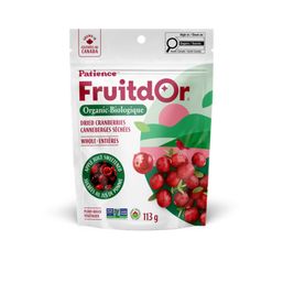 Fruit D'Or Organic Whole Apple Juice Sweetened Dried Cranberries